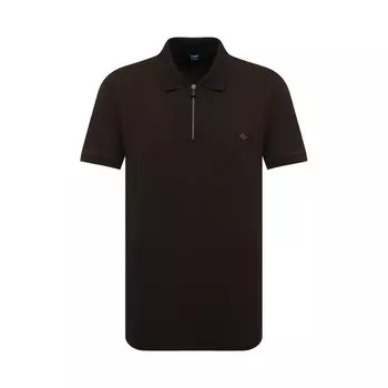 Поло из хлопка и шелка KNT