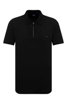 Поло из хлопка и шелка KNT