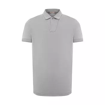 Поло из хлопка и шелка Loro Piana