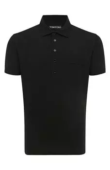 Поло из хлопка и шелка Tom Ford