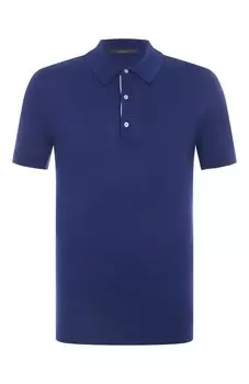 Поло из хлопка и шелка Windsor