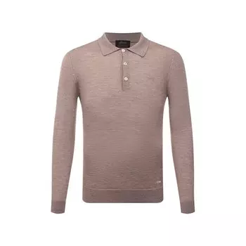 Поло из кашемира и шелка Brioni