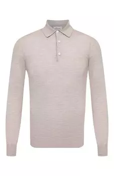 Поло из кашемира и шелка Brioni
