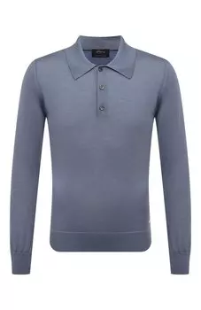 Поло из кашемира и шелка Brioni