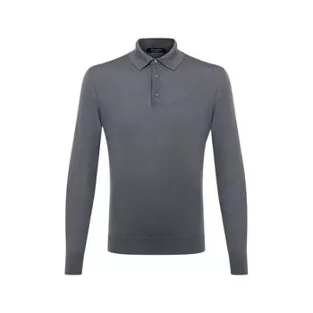 Поло из кашемира и шелка Ermenegildo Zegna