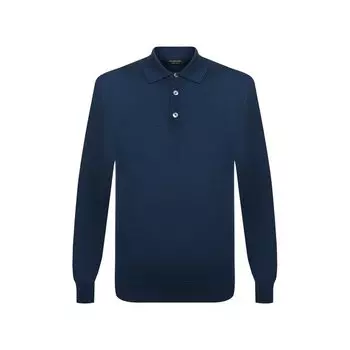 Поло из кашемира и шелка Ermenegildo Zegna