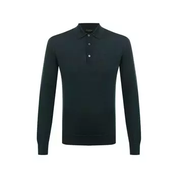 Поло из кашемира и шелка Ermenegildo Zegna