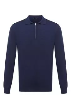 Поло из кашемира и шелка Kiton