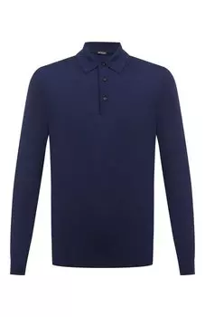 Поло из кашемира и шелка Kiton