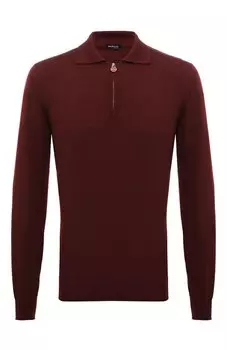 Поло из кашемира и шелка Kiton