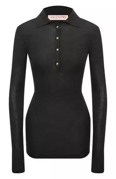 Поло из кашемира и шелка Valentino