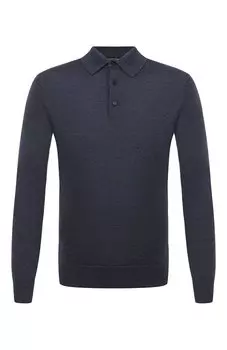 Поло из кашемира и шелка Zegna