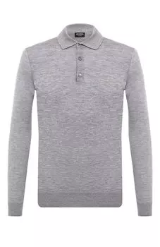 Поло из кашемира и шелка Zegna