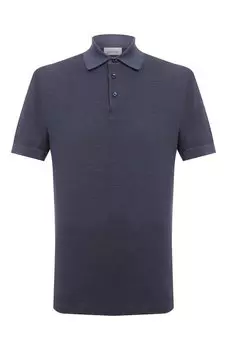 Поло из шелка и хлопка Brioni