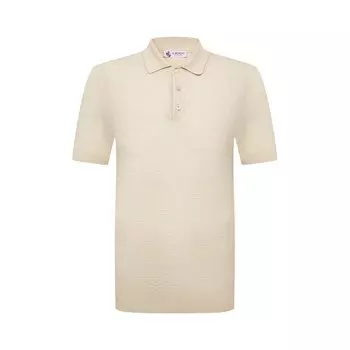 Поло из шелка и хлопка Il Borgo Cashmere