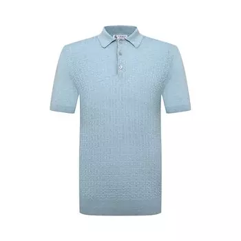 Поло из шелка и хлопка Il Borgo Cashmere