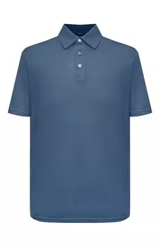 Поло из шелка и хлопка Kiton