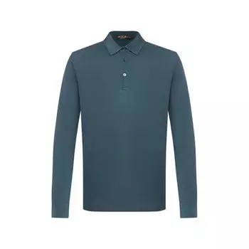 Поло из шелка и хлопка Loro Piana