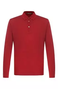 Поло из шелка и хлопка Loro Piana