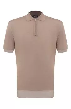 Поло из шелка и хлопка MUST