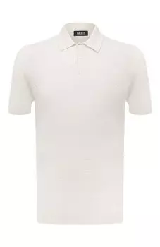 Поло из шелка и хлопка MVST