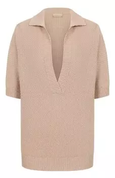 Поло из шелка и хлопка MVST