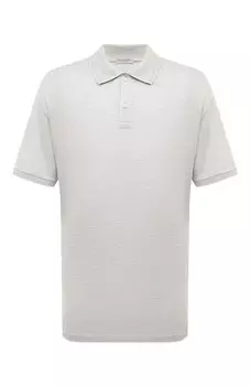 Поло из шелка и хлопка Paul&Shark