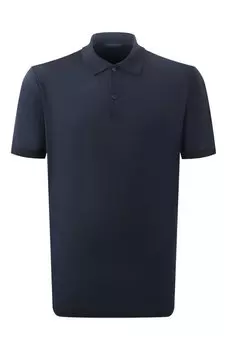 Поло из шелка и хлопка Paul&Shark