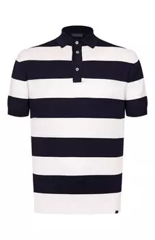 Поло из шелка и хлопка Paul&Shark