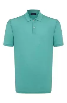 Поло из шелка и хлопка Paul&Shark