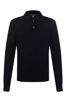 Поло из шелка и хлопка Ralph Lauren