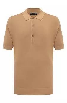 Поло из шелка и хлопка Tom Ford