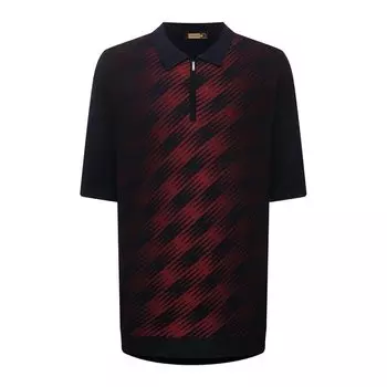 Поло из шелка и хлопка Zilli