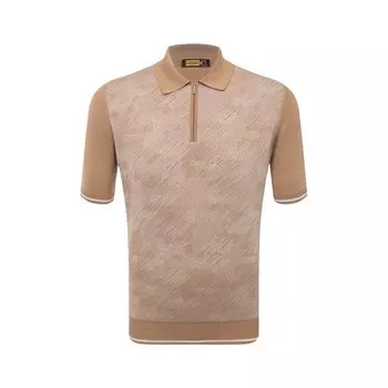 Поло из шелка и хлопка Zilli