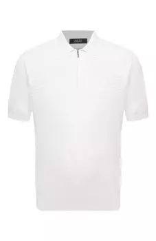 Поло из шелка и хлопка Zilli