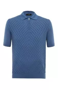 Поло из шелка и хлопка Zilli