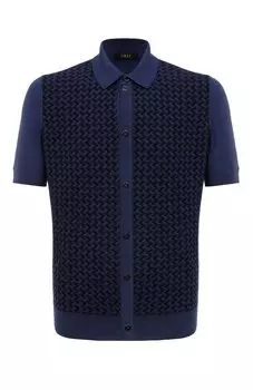 Поло из шелка и хлопка Zilli