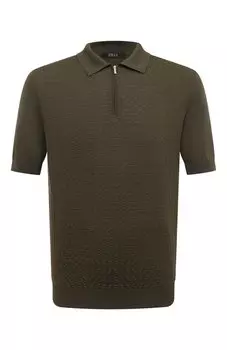 Поло из шелка и хлопка Zilli