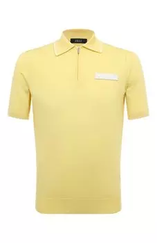 Поло из шелка и хлопка Zilli