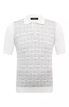 Поло из шелка и хлопка Zilli