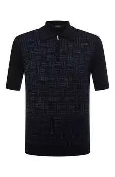 Поло из шелка и хлопка Zilli