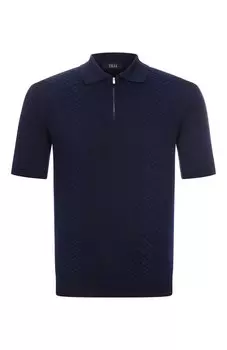 Поло из шелка и хлопка Zilli