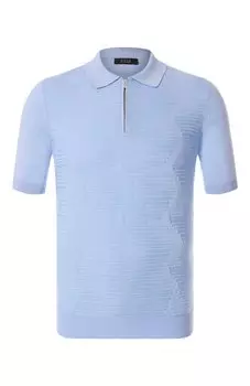 Поло из шелка и хлопка Zilli