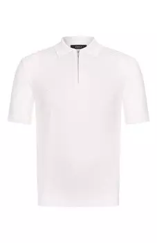 Поло из шелка и хлопка Zilli