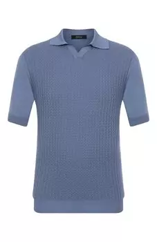 Поло из шелка и хлопка Zilli