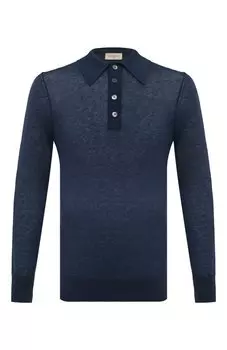 Поло из шелка и кашемира Piacenza Cashmere 1733