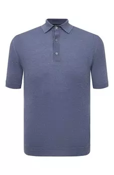 Поло из шелка и льна MUST