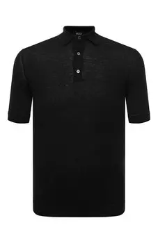 Поло из шелка и льна MVST