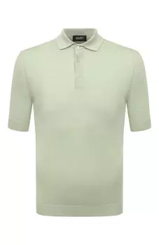 Поло из шелка и льна MVST