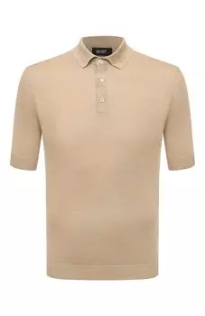 Поло из шелка и льна MUST